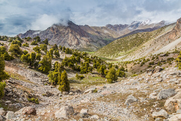 Fann mountains near Artuch, Tajikistan