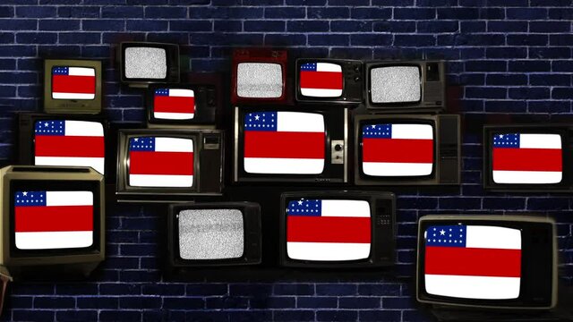 Flag of Amazonas, Brazilian state, and Vintage Televisions.