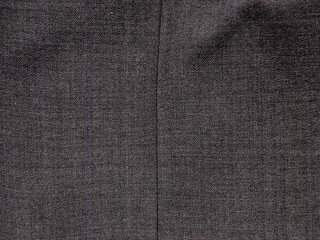 Close up of dark grey fabric