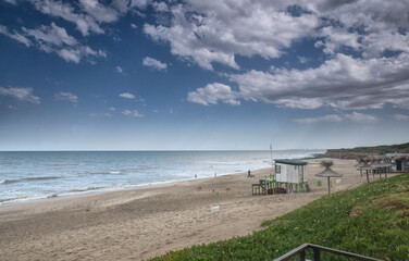 Marine landscape in Mar del Plata , Argentina  Beaches  