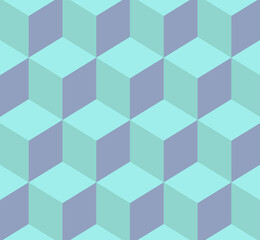 abstract greenish blue geometric pattern with light green line and shape texture.