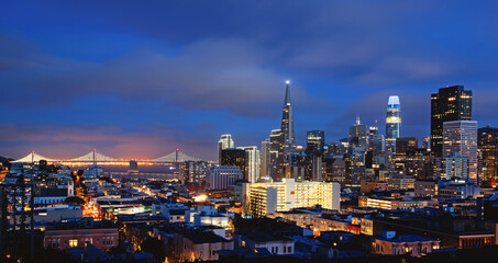 Obraz premium San Francisco Cityscape