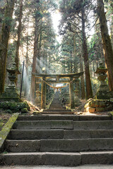 冬の熊本　上色見熊野座神社
