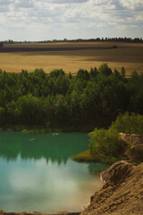 lake in the mountains