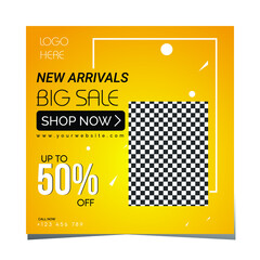 Big Sale Social Media Banner Template