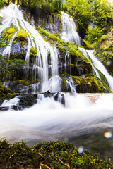 Waterfall in the mountains