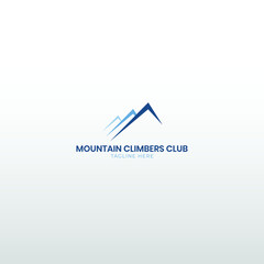 Logo Mountain Climbers Club . suitable for your company in the climbing field
