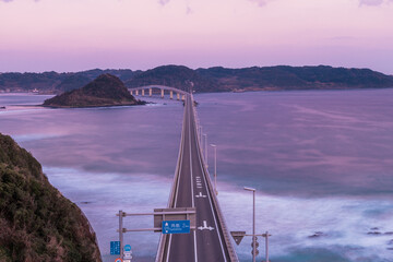 角島大橋は夏だけじゃない。早春も中々良いぞ！