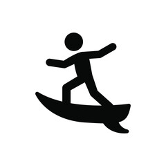 Surfing icon