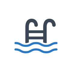 Swimming pool icon