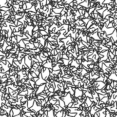 Fototapeta premium Black and white grunge background seamless pattern