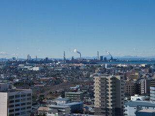 木更津きみさらづタワーから観た景色