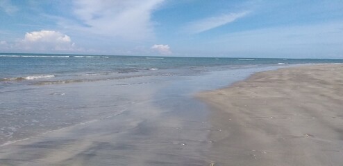 beautiful stretch of beach