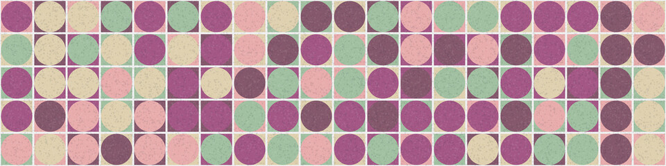 Abstract Geometric Pattern generative computational art illustration
