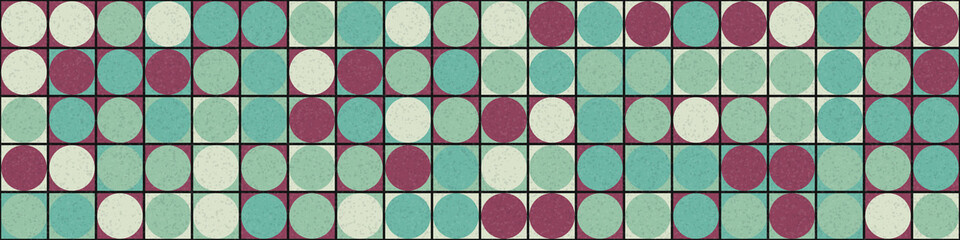 Abstract Geometric Pattern generative computational art illustration