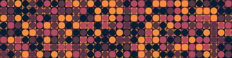 Abstract Geometric Pattern generative computational art illustration