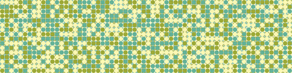 Abstract Geometric Pattern generative computational art illustration