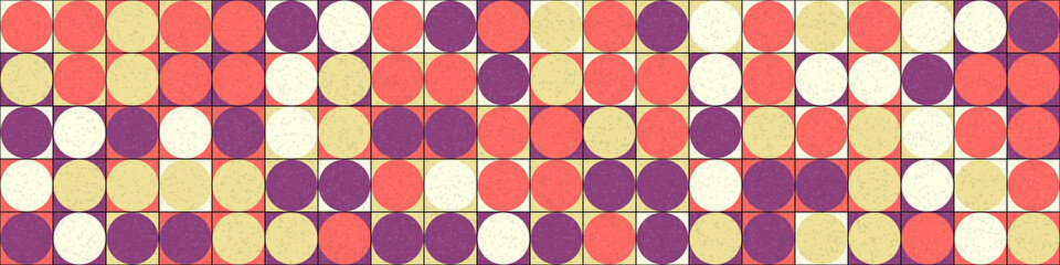 Abstract Geometric Pattern generative computational art illustration