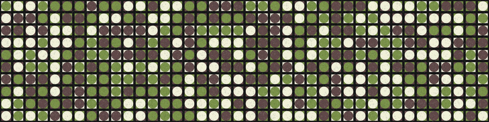 Abstract Geometric Pattern generative computational art illustration
