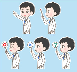 医師　ポインター　セット