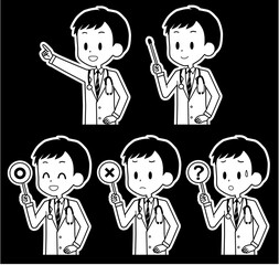 医師　ポインター　セット