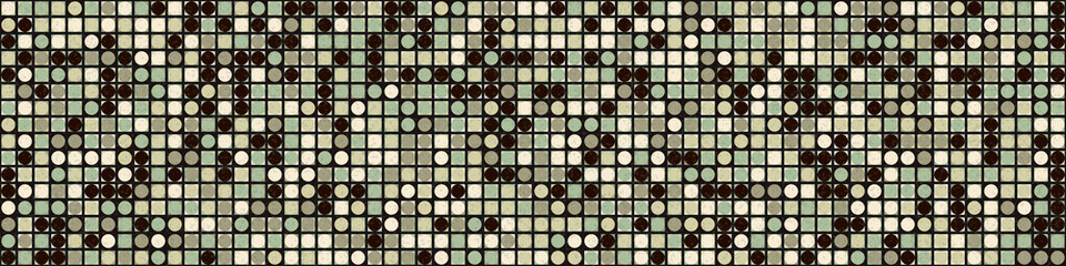 Abstract Geometric Pattern generative computational art illustration
