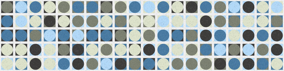 Abstract Geometric Pattern generative computational art illustration