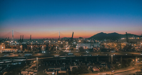 HongKong, Lai Chi Kok Container Terminal
