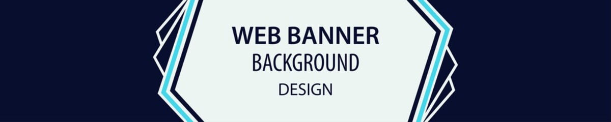 minimalist web banner background design