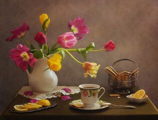easter still life
