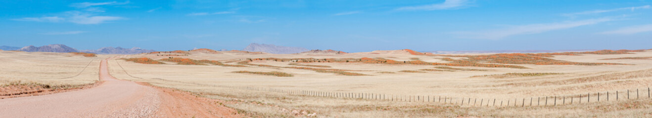 Panorama on road C14 south of the Tropic of Capricorn