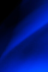 Abstract blue lines on a black background