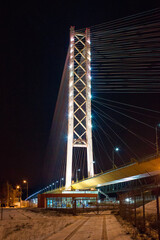 Fototapeta premium Night bridge