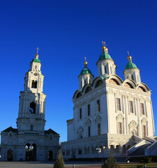 Fototapeta premium Christian Orthodox Church in the Astrakhan Kremlin