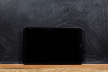 school blackboard and tablet as a background. - 402801162