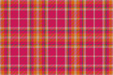 Plaid pattern seamless. Check fabric texture. Stripe square background. Vector textile design.