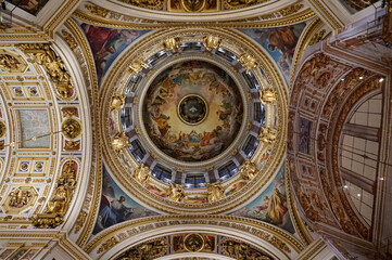 Saint Isaac's Cathedral mural