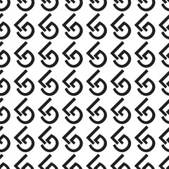modern elegant seamless pattern minimal element vector