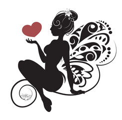 fairy Valentines Day card