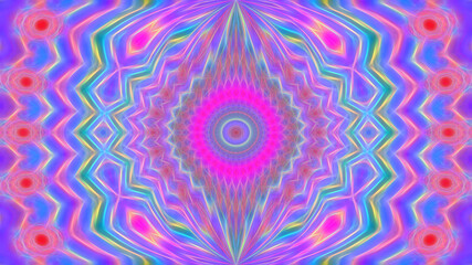 Abstract pink fantasy neon background.