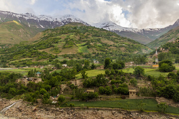 Small village in Badakhshan Province of Afghanistan