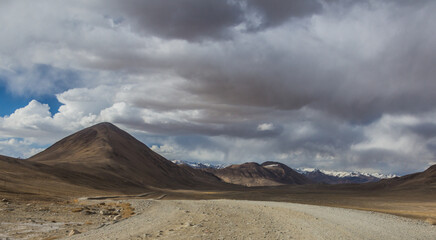 Pamir Highway in Gorno-Badakhshan Autonomous Region, Tajikistan