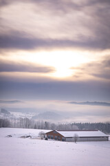 Winterstimmung im National Park Bayerischer Wald