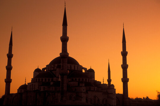 TURKEY ISTANBUL BLUE MOSQUE
