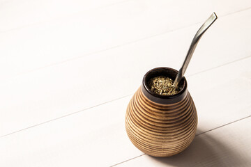 Yerba mate drink