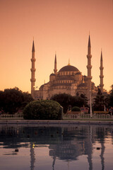 Fototapeta na wymiar TURKEY ISTANBUL BLUE MOSQUE