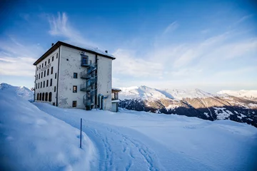 Foto auf Leinwand Hotel Weisshorn, Saint Luc, Swiss © Ben