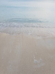 Wellen, Sand und Strand Meer