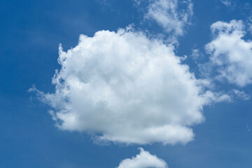 Naklejka na ściany i meble Clouds in blue sky background