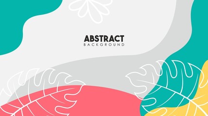 Illustration set season element or nature background, winter, spring, summer, autumn, banner, cover, templates, posters.